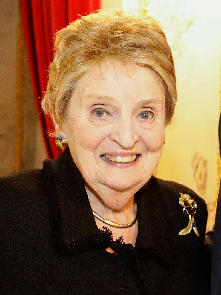 Madeleine Albright, Who Used Jewelry for Diplomacy, Passes Away at 84 - Michael Gabriels