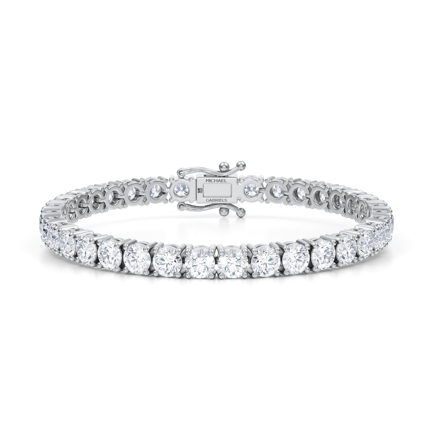 14 Carat Lab Grown Diamond Tennis Bracelet - Michael Gabriels
