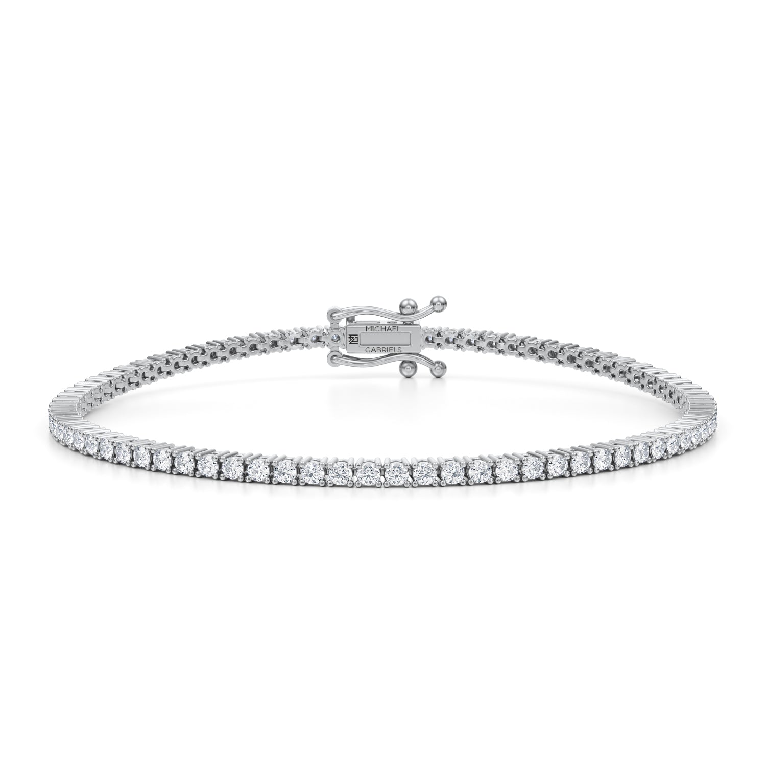3 Carat Lab Grown Diamond Tennis Bracelet - Michael Gabriels
