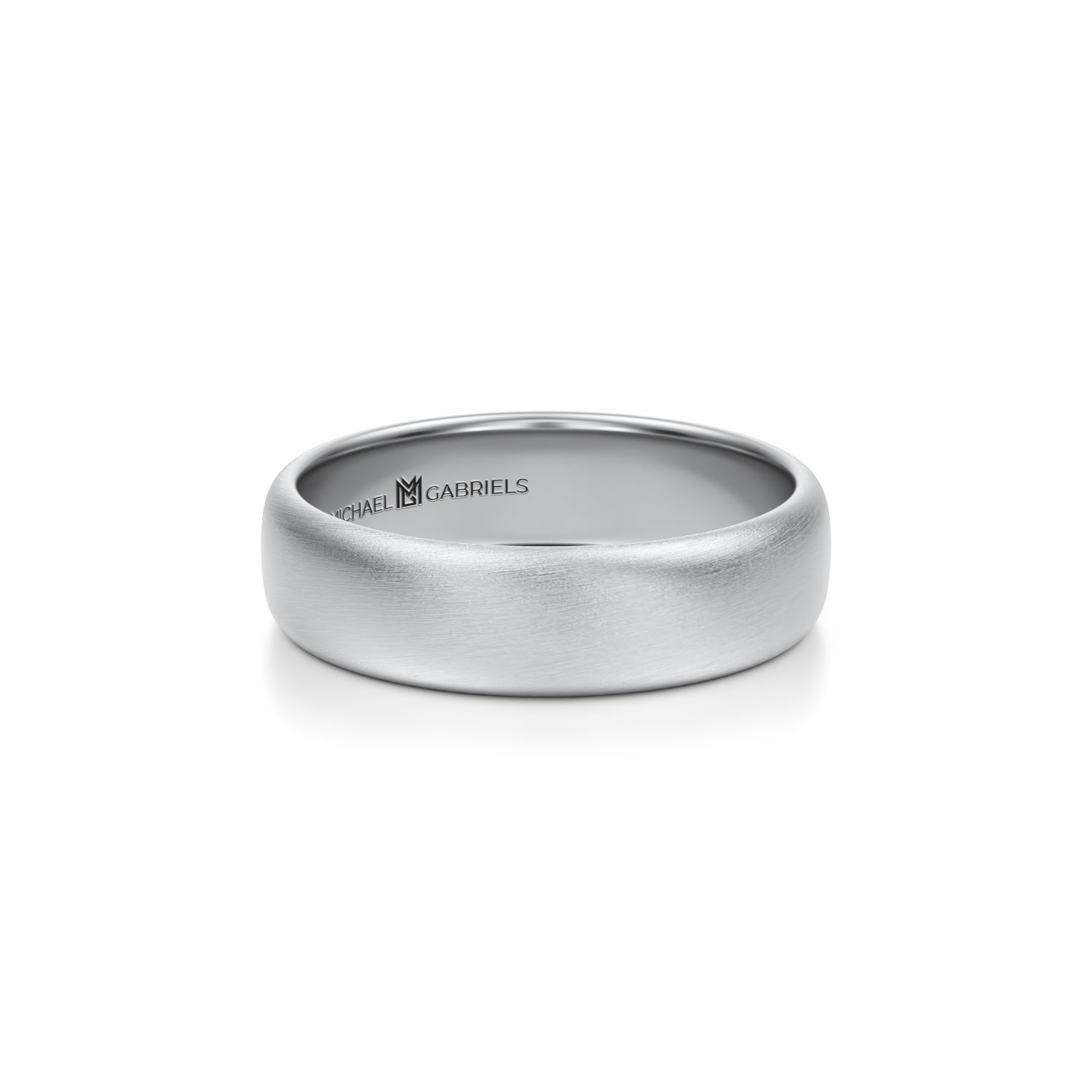 5mm Mens Wedding Band - Matte - Michael Gabriels