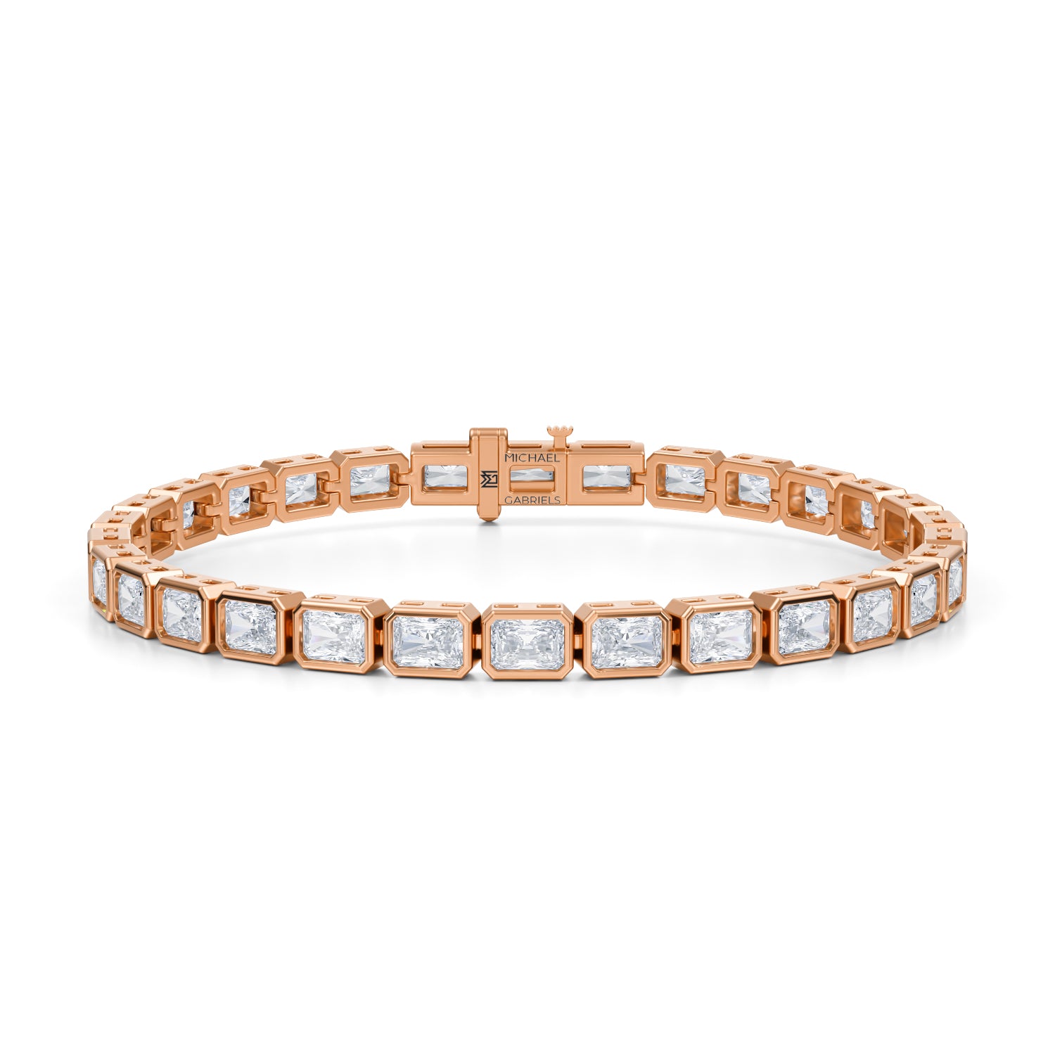 Radiant Bezel Tennis Bracelet - Michael Gabriels