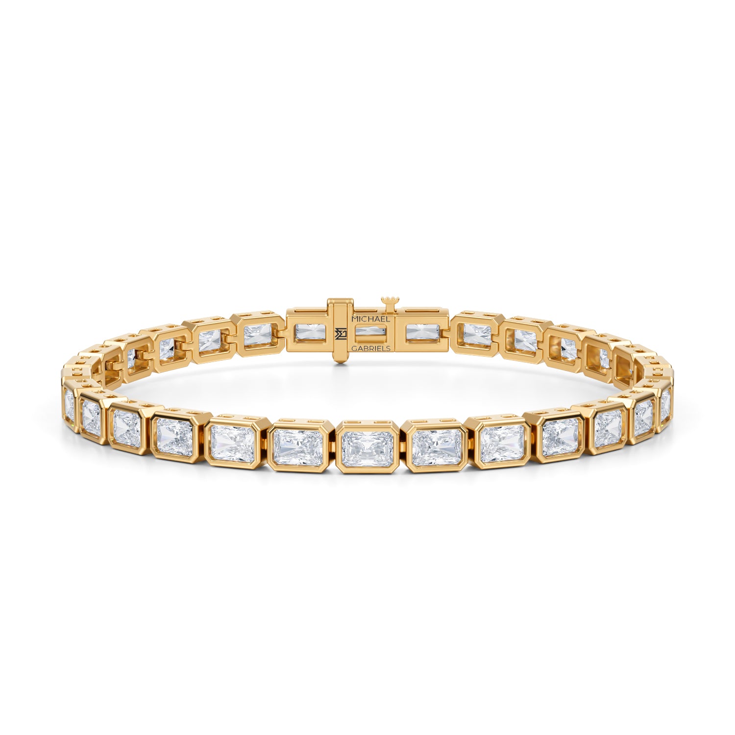 Radiant Bezel Tennis Bracelet - Michael Gabriels