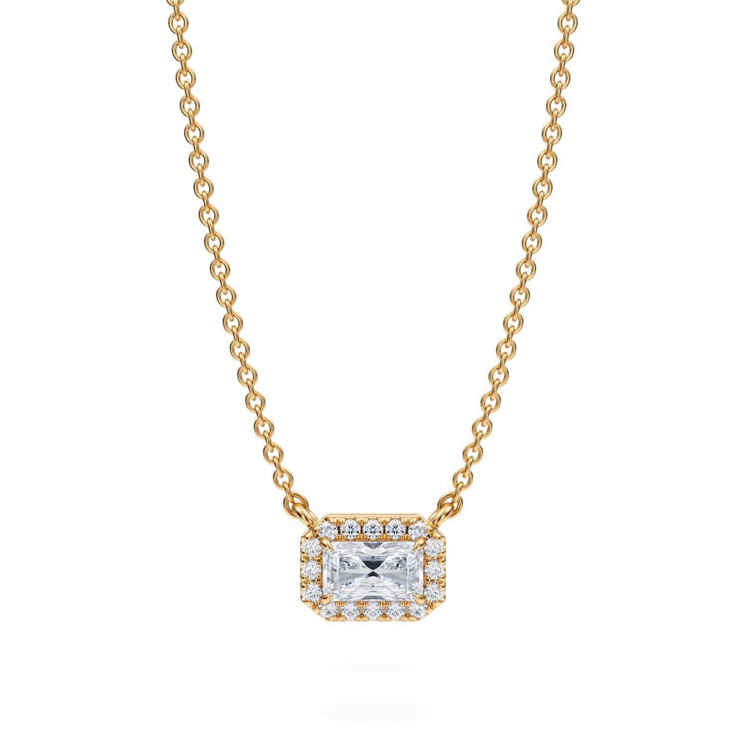 Radiant Classic Halo Pendant - Michael Gabriels
