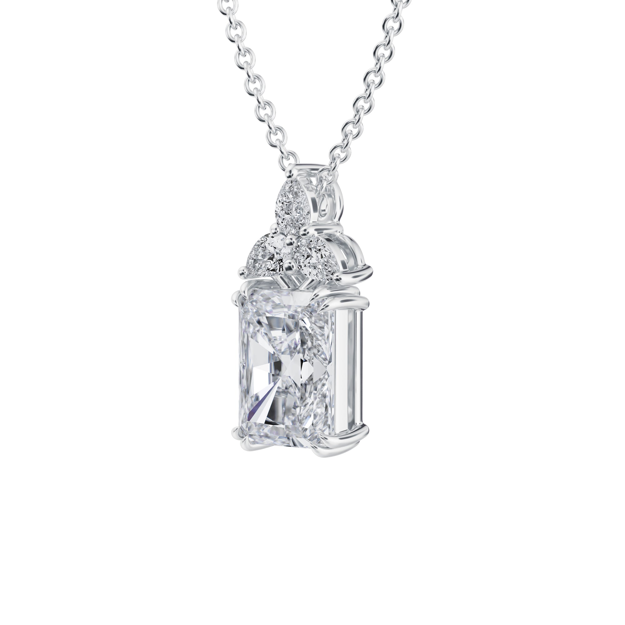 Radiant Fancy Shape Pendant - Michael Gabriels