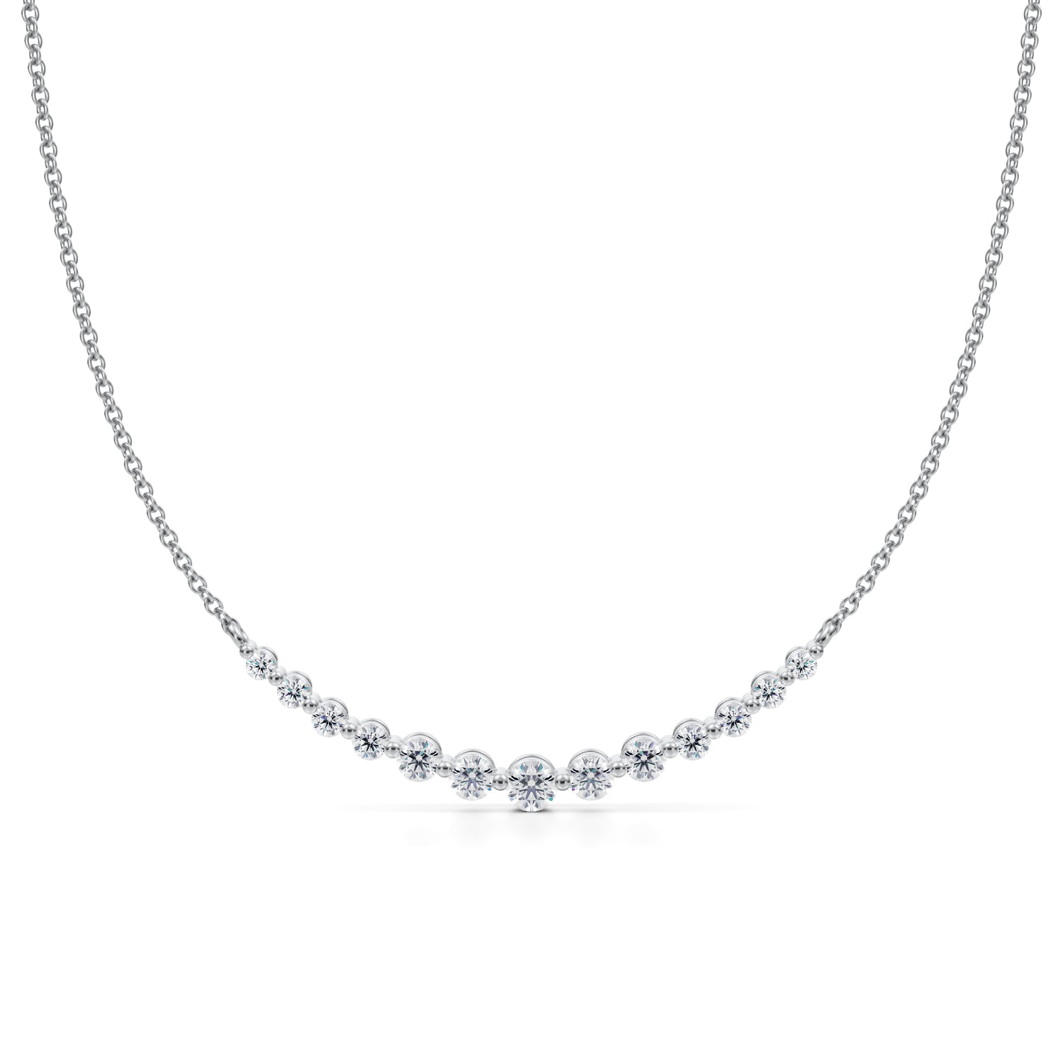 Smile Lab Grown Diamond Necklace - Michael Gabriels