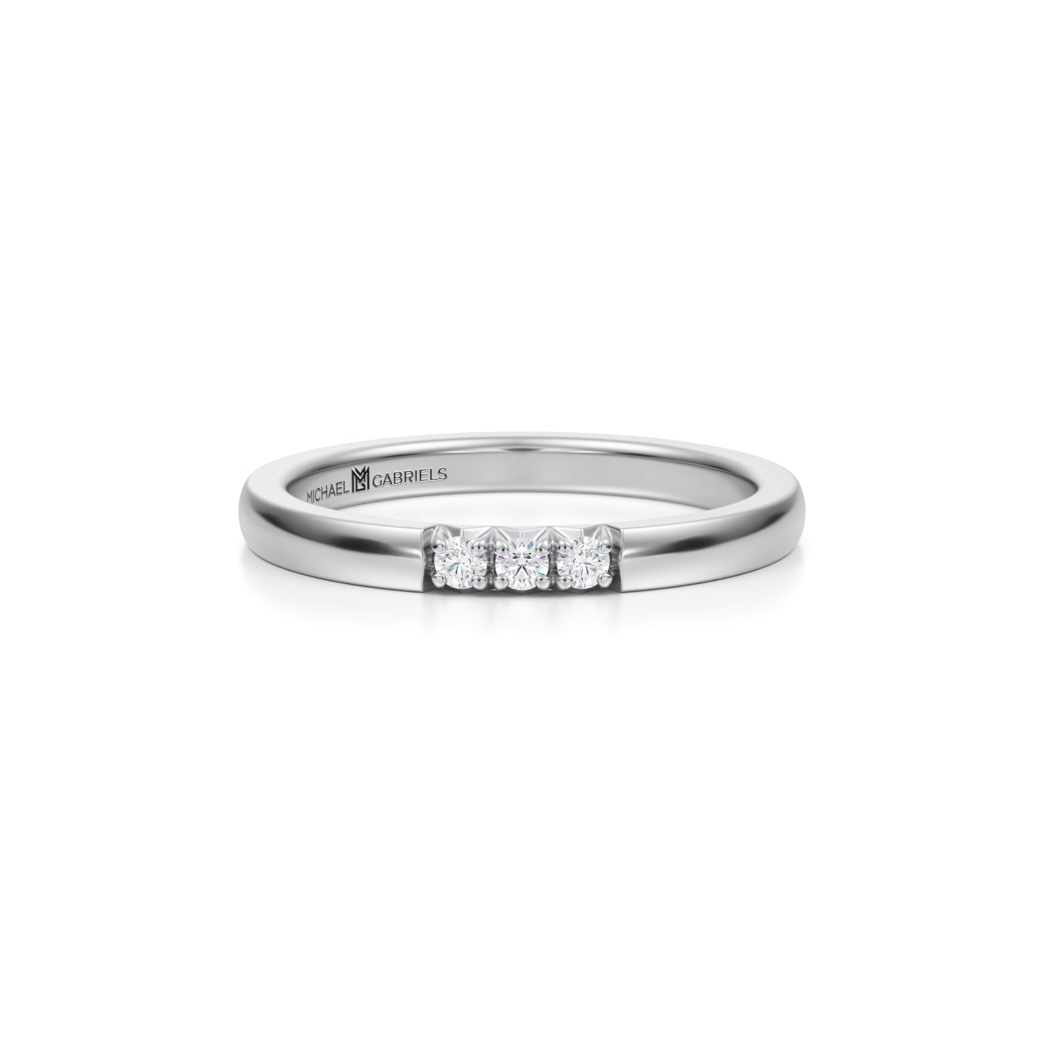 Three Stone Diamond Ring - Michael Gabriels