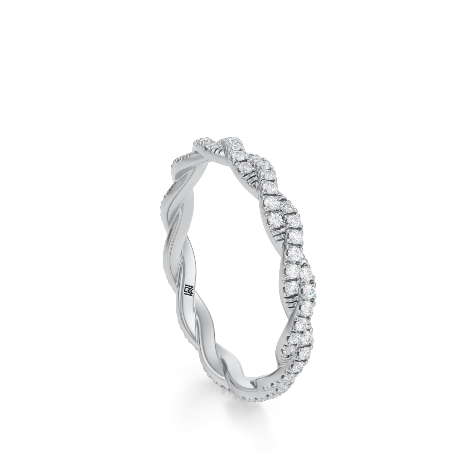 Twisted Diamond Ring - Michael Gabriels