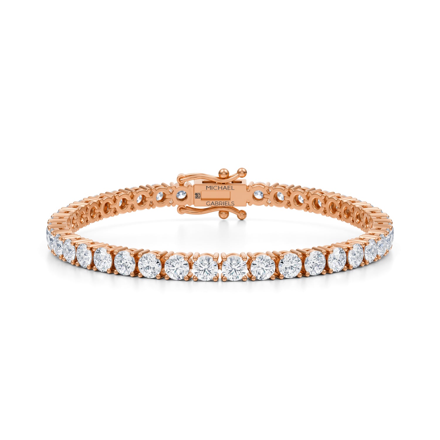 10 Carat Lab Grown Diamond Tennis Bracelet - Michael Gabriels