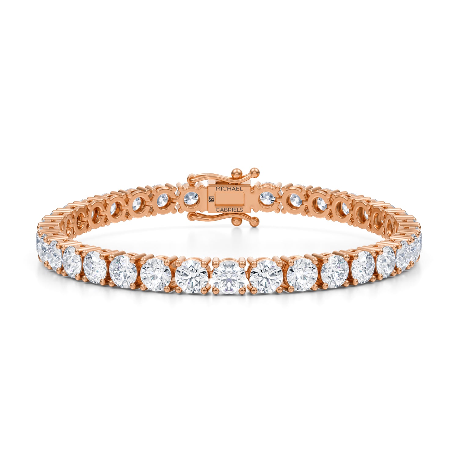 16 Carat Lab Grown Diamond Tennis Bracelet - Michael Gabriels
