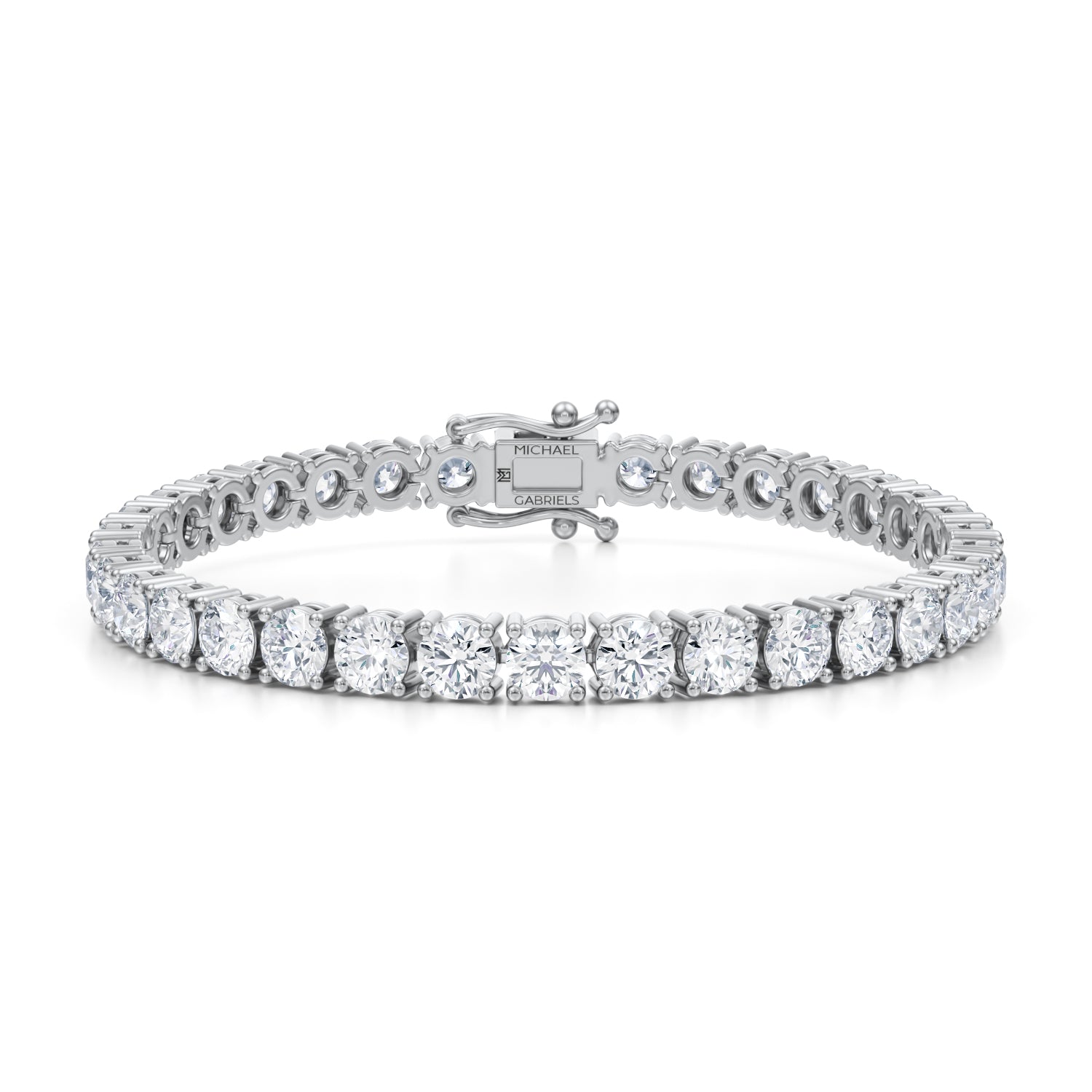 16 Carat Lab Grown Diamond Tennis Bracelet - Michael Gabriels