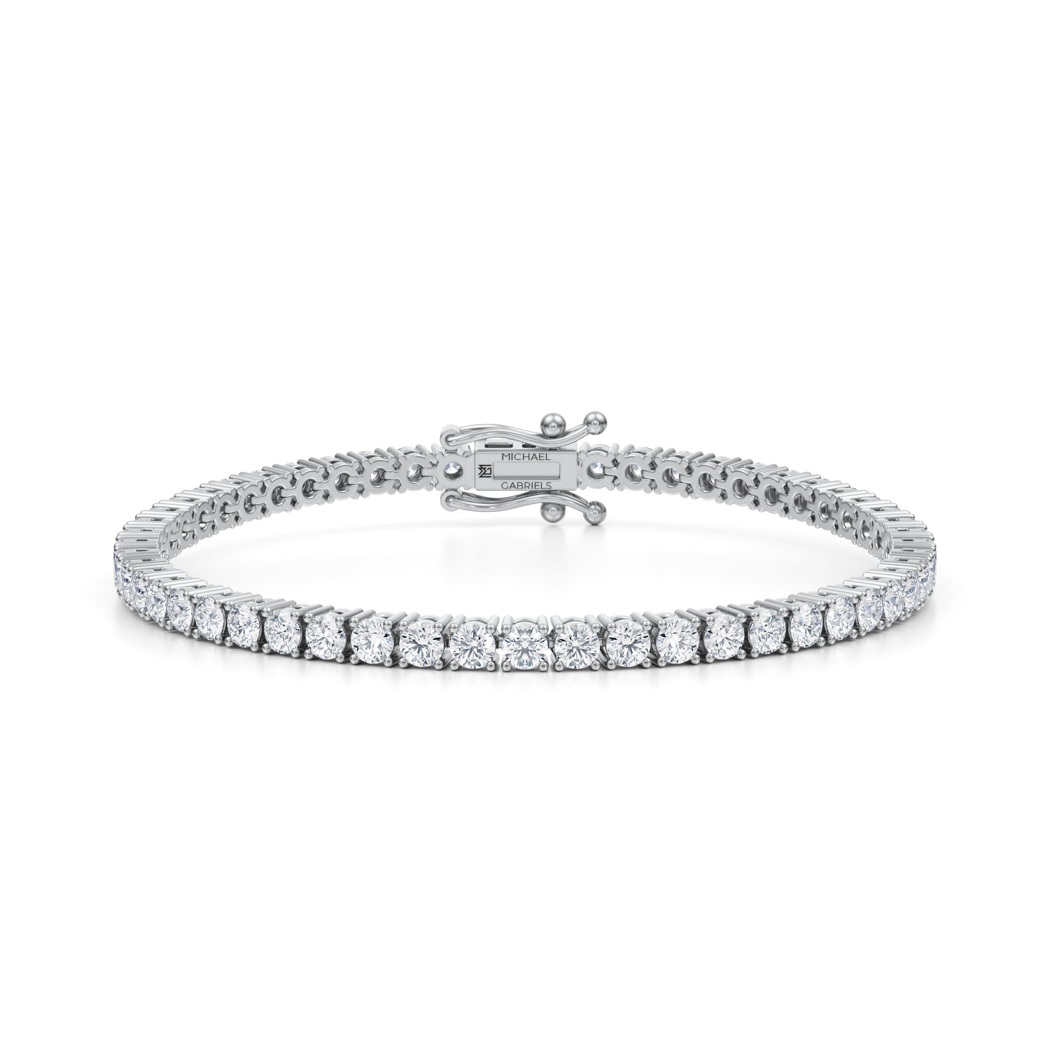 5 Carat Lab Grown Diamond Tennis Bracelet - Michael Gabriels