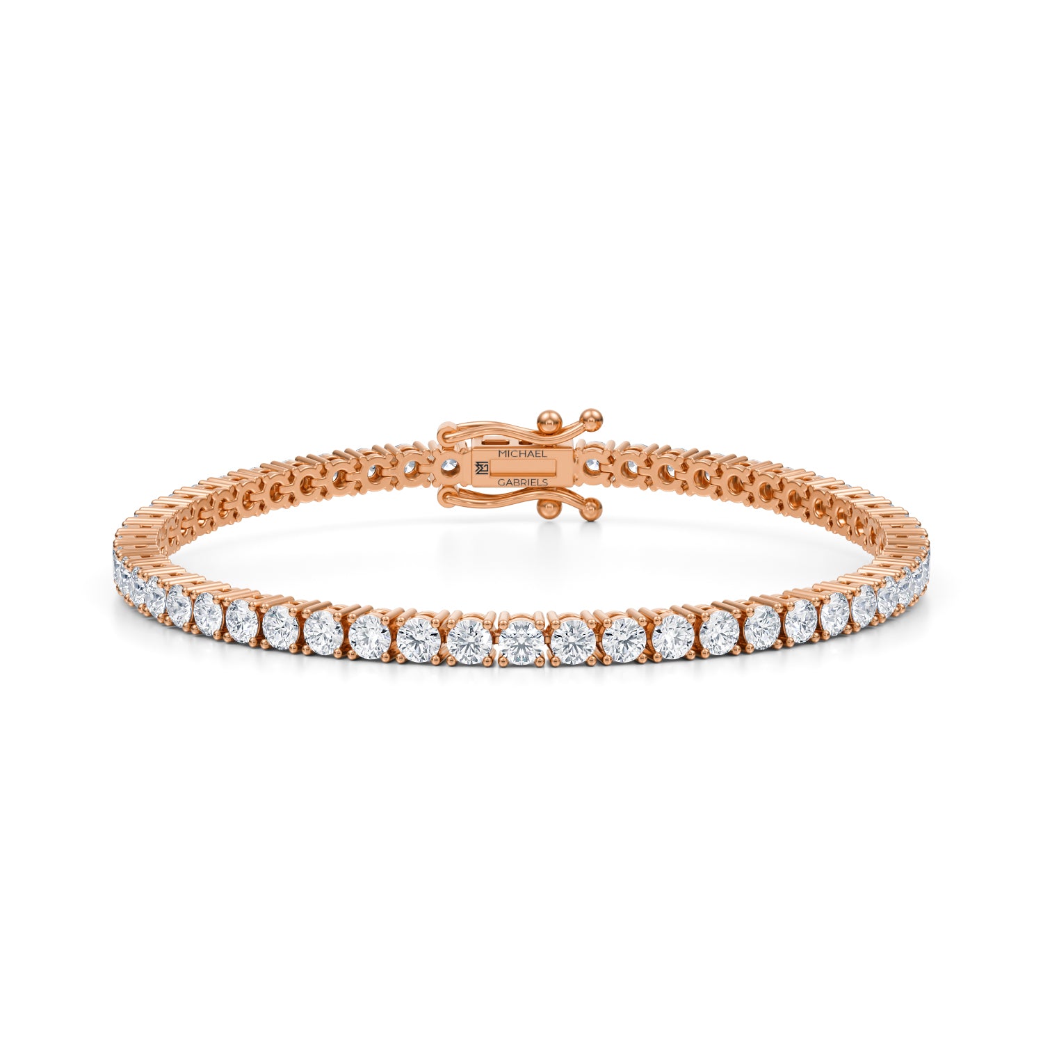 5 Carat Lab Grown Diamond Tennis Bracelet - Michael Gabriels
