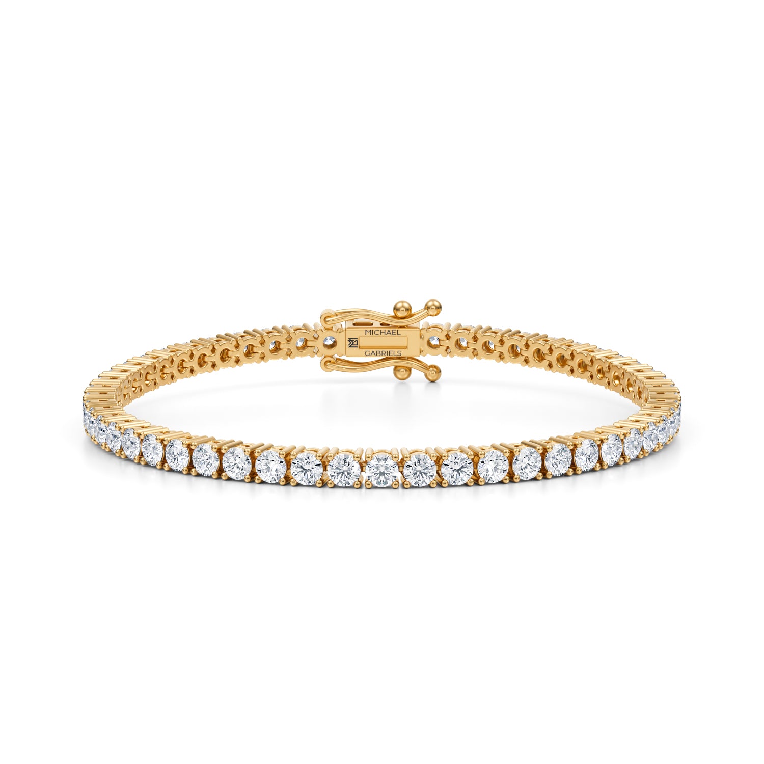 5 Carat Lab Grown Diamond Tennis Bracelet - Michael Gabriels