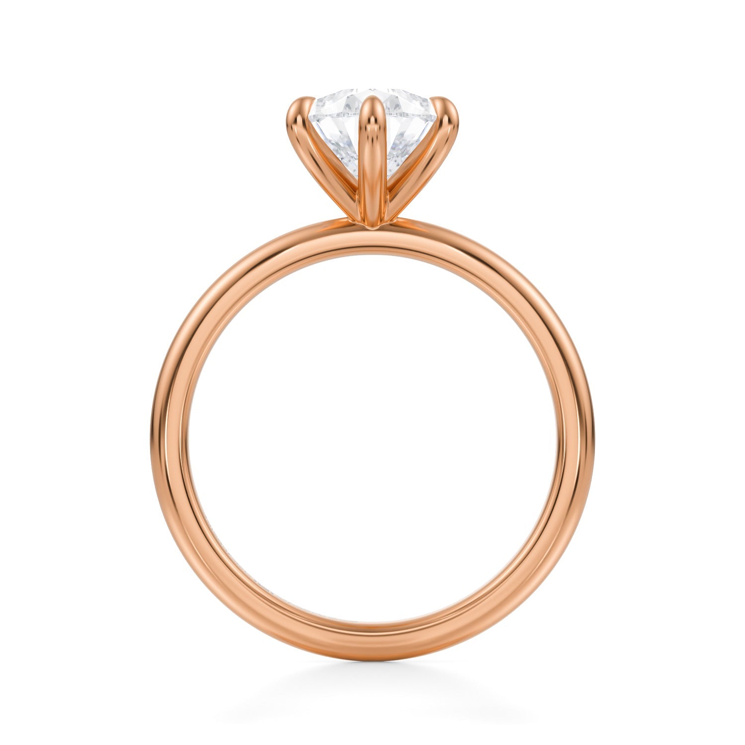 Classic Pear Solitaire Ring (1.40 Carat E-VS1) - Michael Gabriels