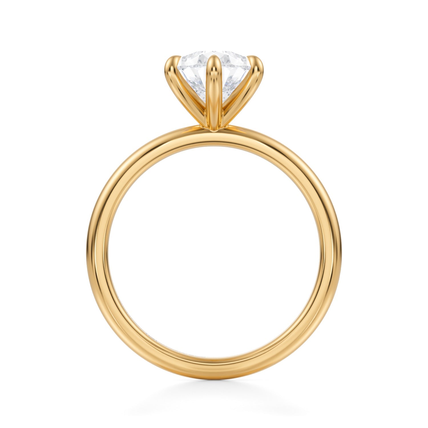 Classic Pear Solitaire Ring (1.50 Carat D-VVS2) - Michael Gabriels