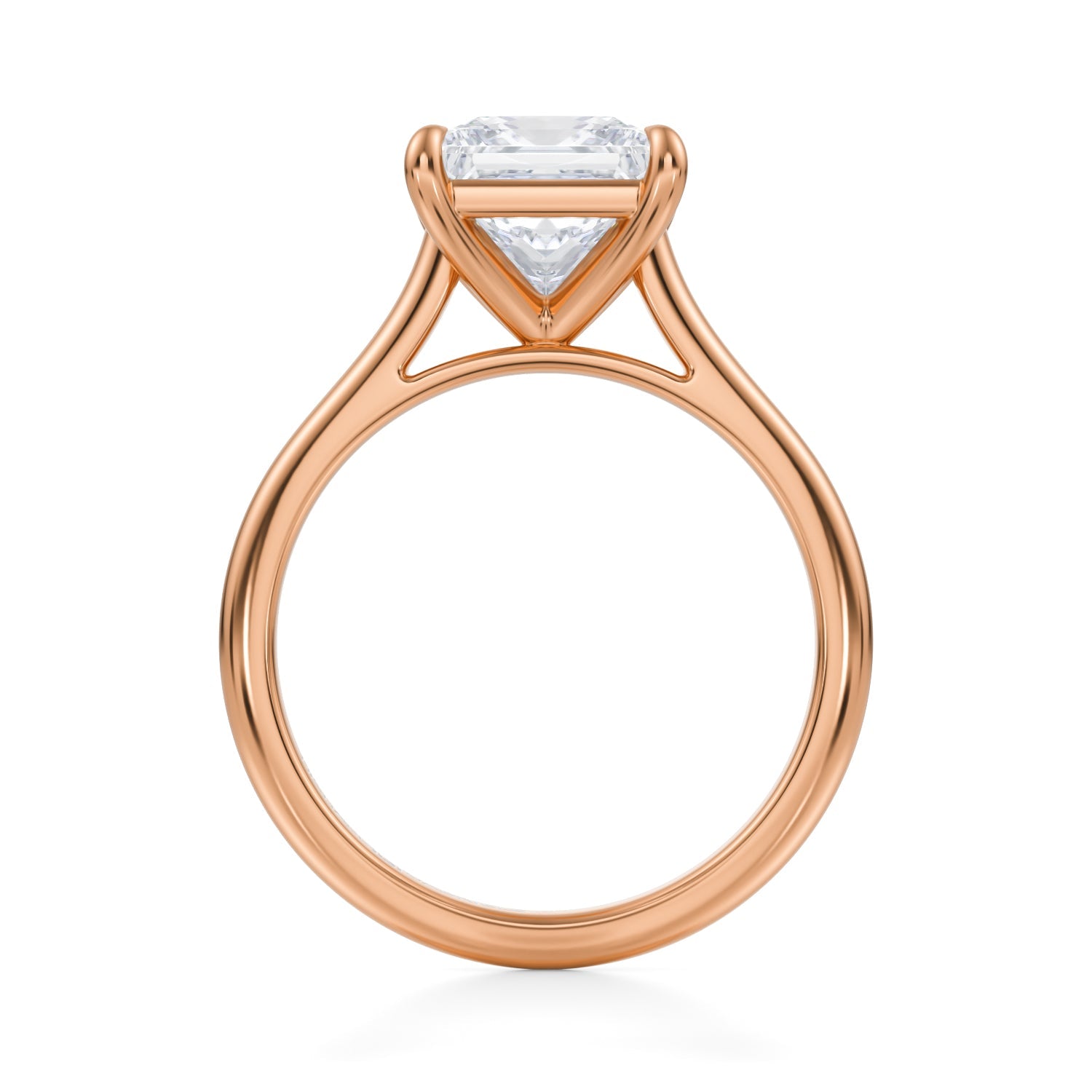 Classic Princess Cathedral Ring (2.00 Carat F-VS1) - Michael Gabriels