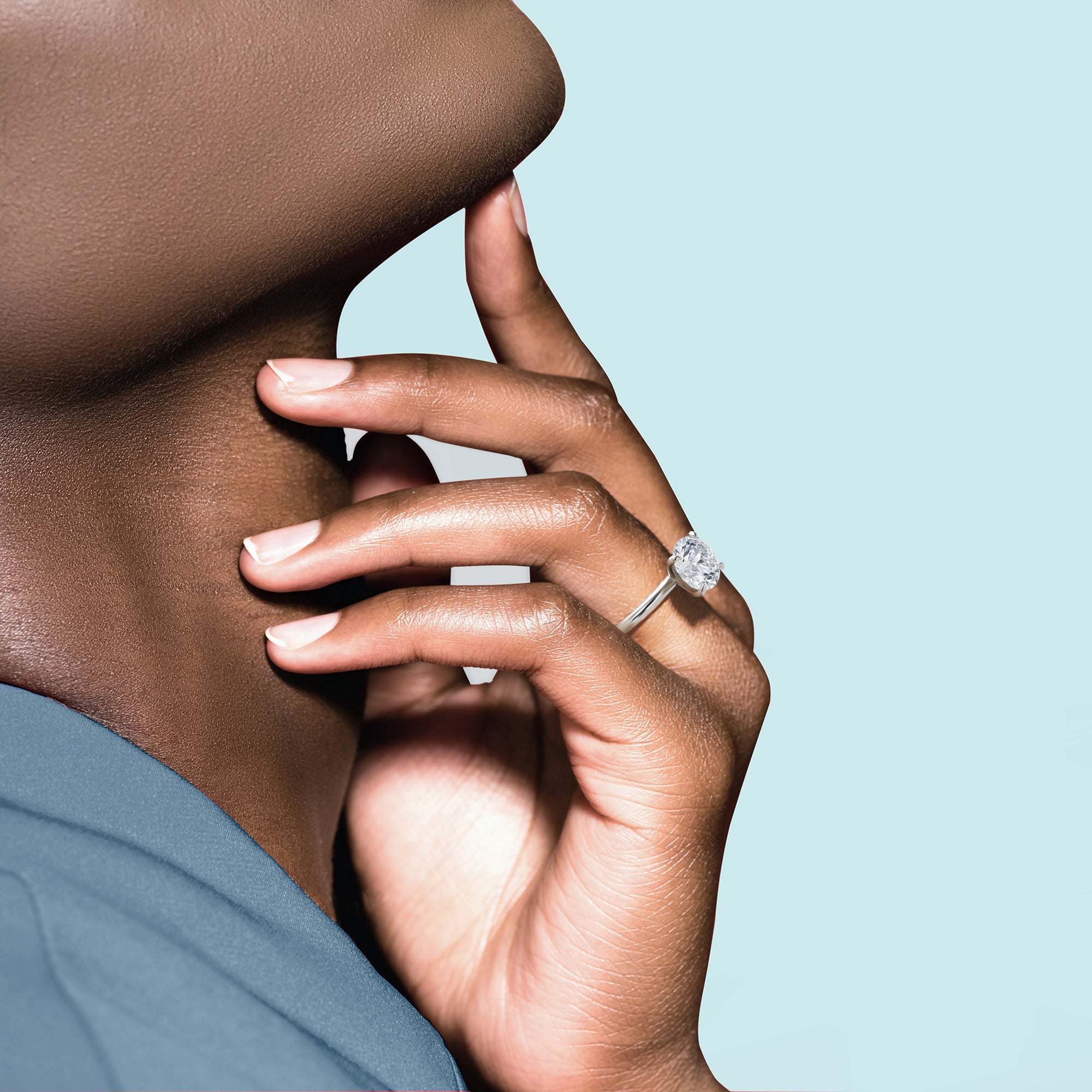 Classic Round Solitaire Ring (1.20 Carat G-VVS2) - Michael Gabriels