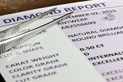Diamond Grading Reports for Lab Diamonds - Michael Gabriels