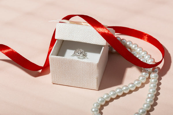 Mom's Brilliance: A Valentine's Day Surprise with Dazzling Diamond Jewels