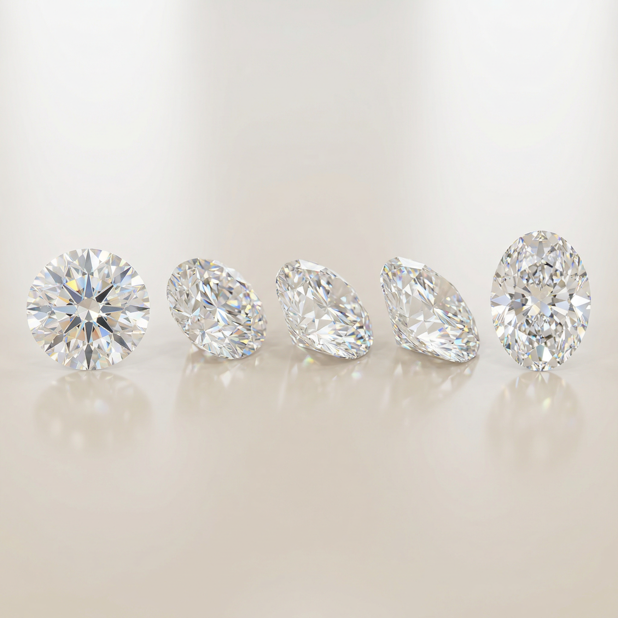 Showing 1957 Oval Cut Diamonds