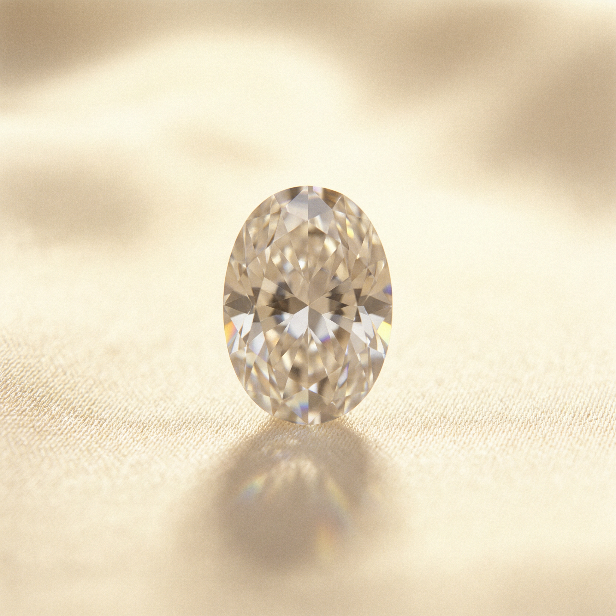 Showing 1960s Oval Cut Diamond