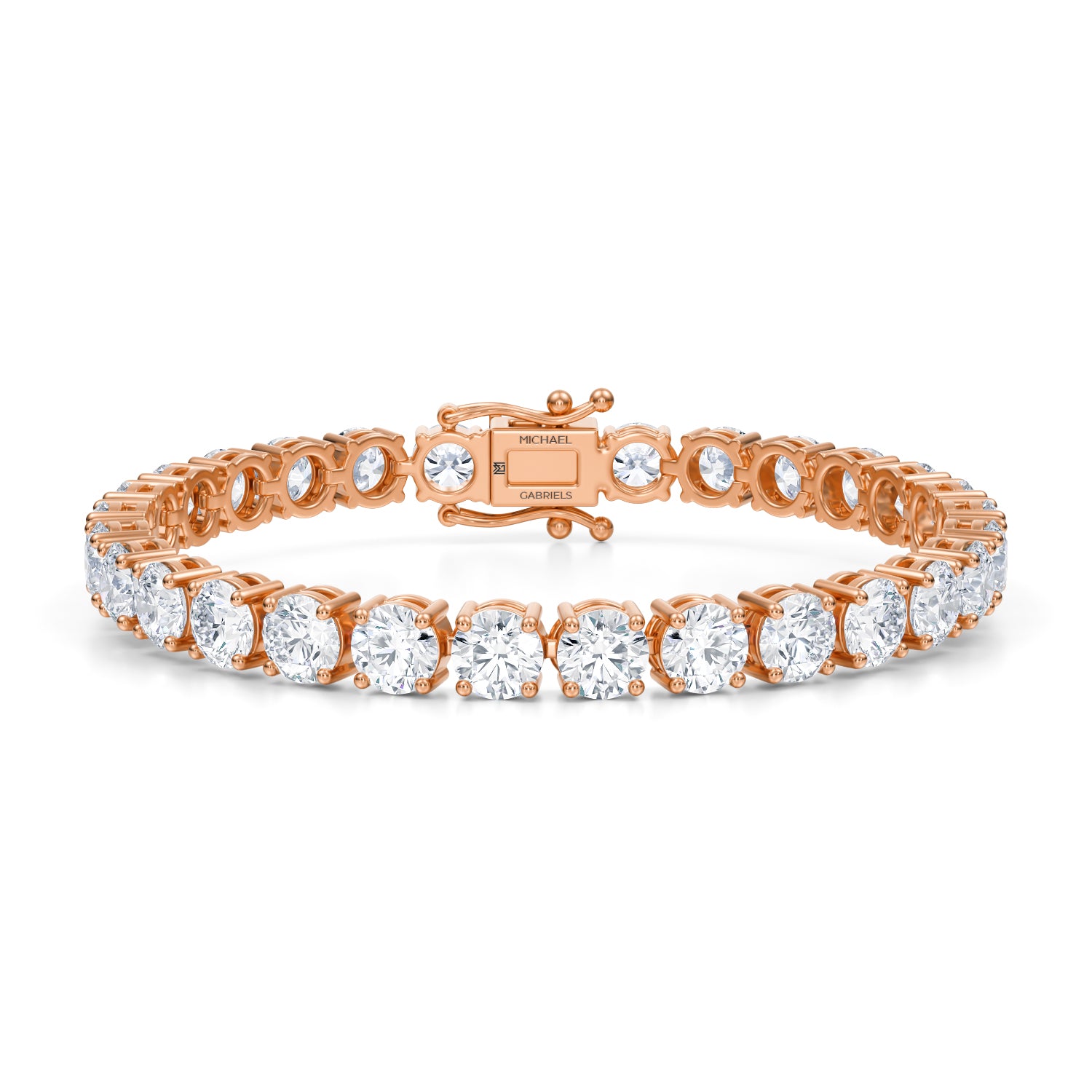 20 Carat Lab Grown Diamond Tennis Bracelet