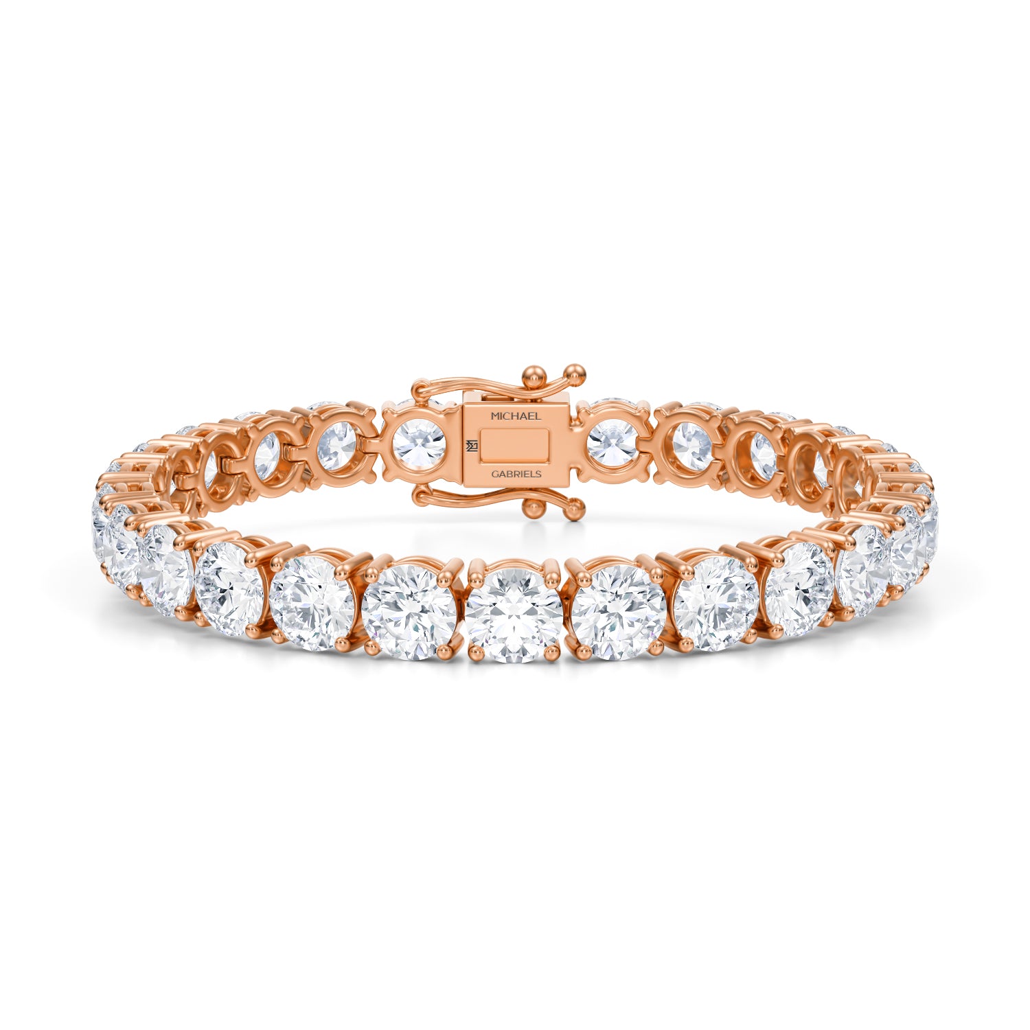 30 Carat Lab Grown Diamond Tennis Bracelet