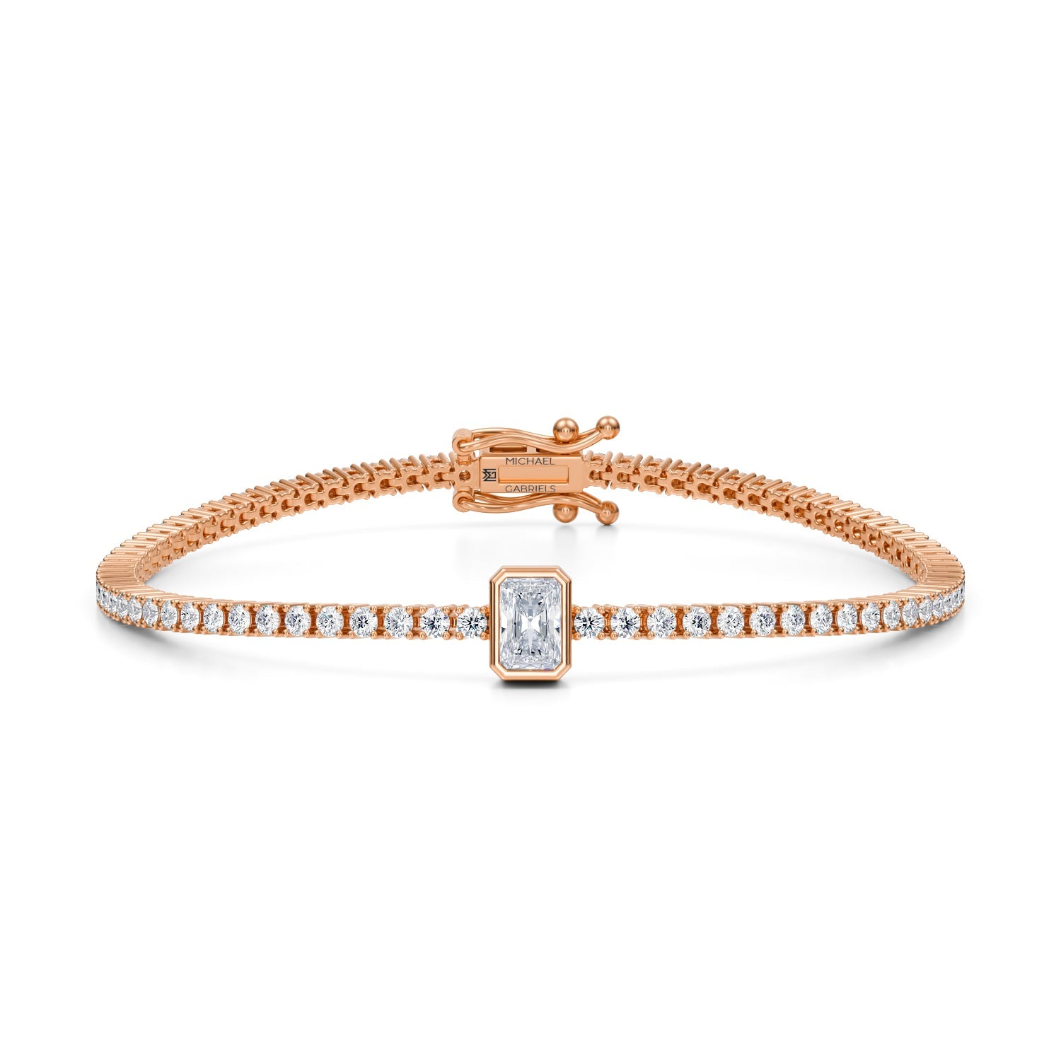 Radiant Single Station Tennis Bracelet