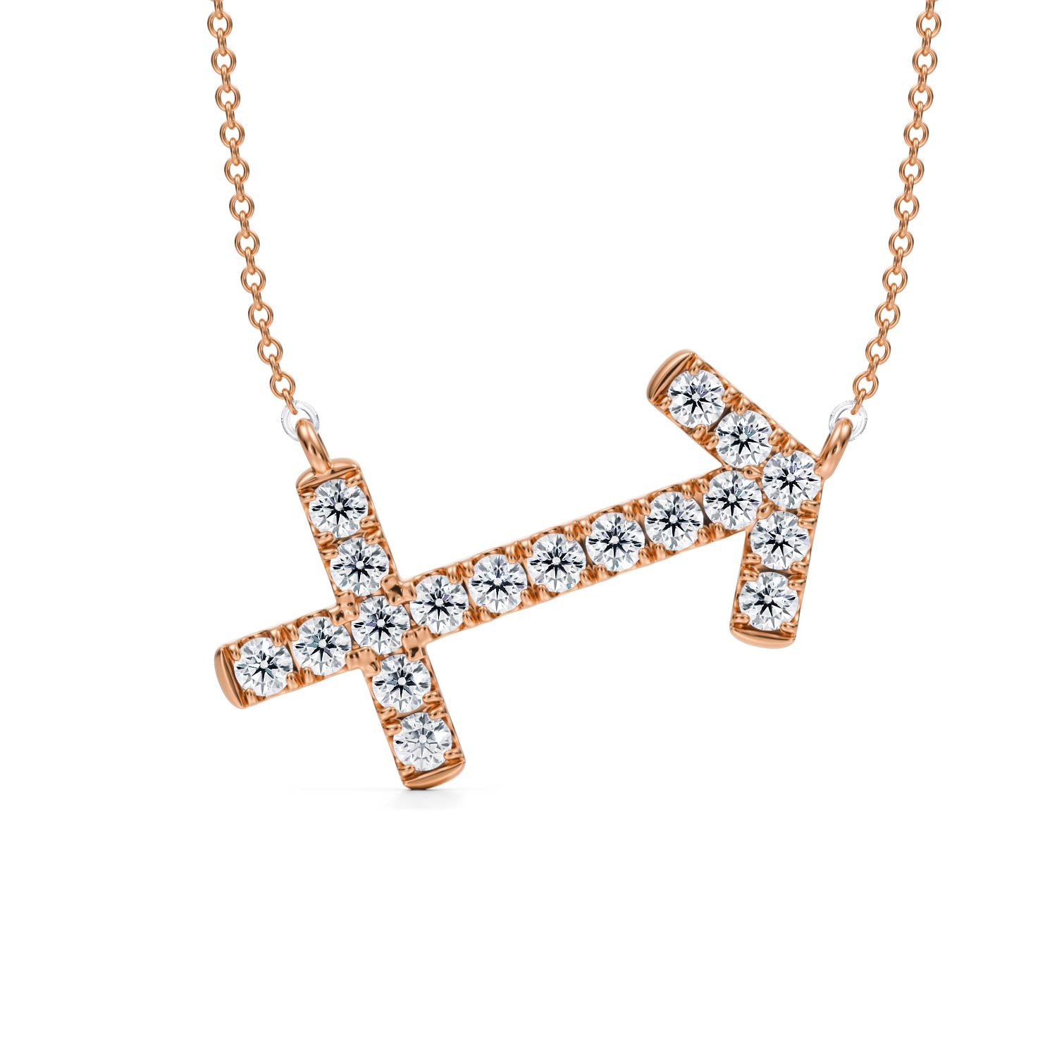 Sagittarius Zodiac Necklace (1 Carat)