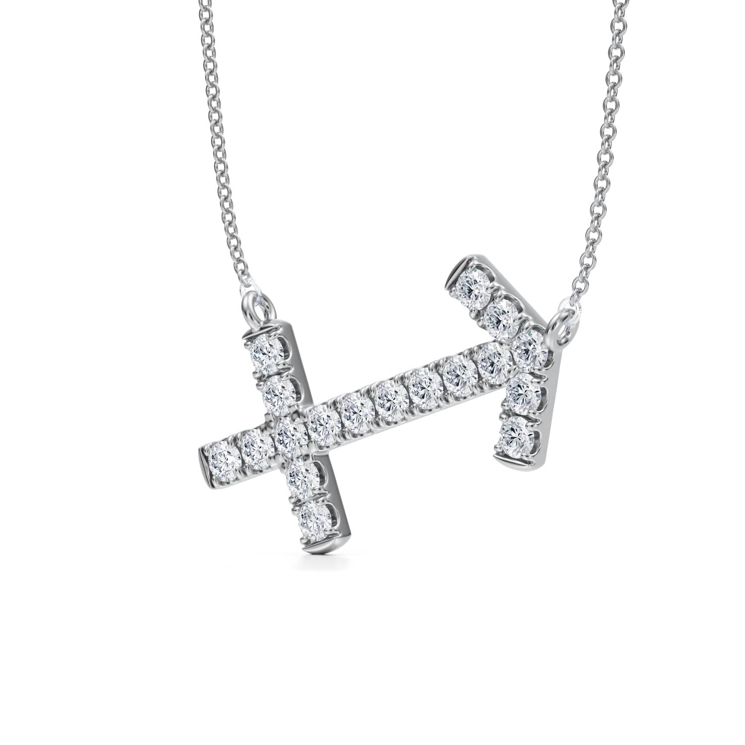 Sagittarius Zodiac Necklace (1 Carat)