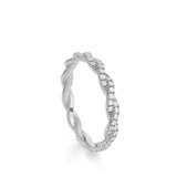 Twisted Diamond Ring