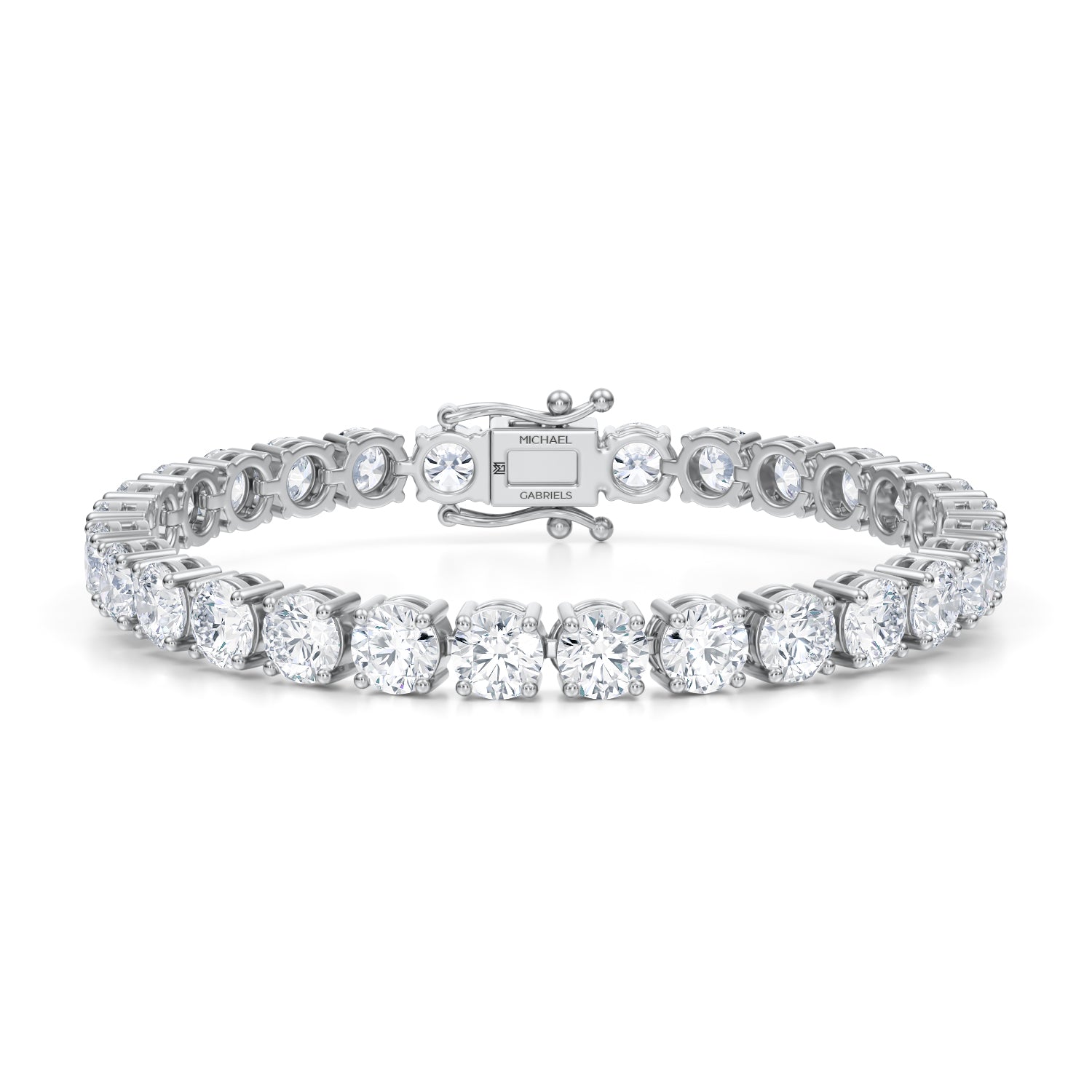 20 Carat Lab Grown Diamond Tennis Bracelet