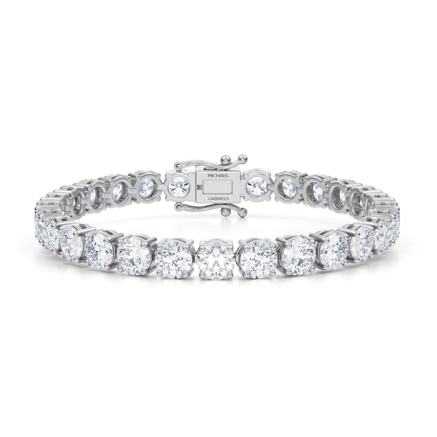 22 Carat Lab Grown Diamond Tennis Bracelet