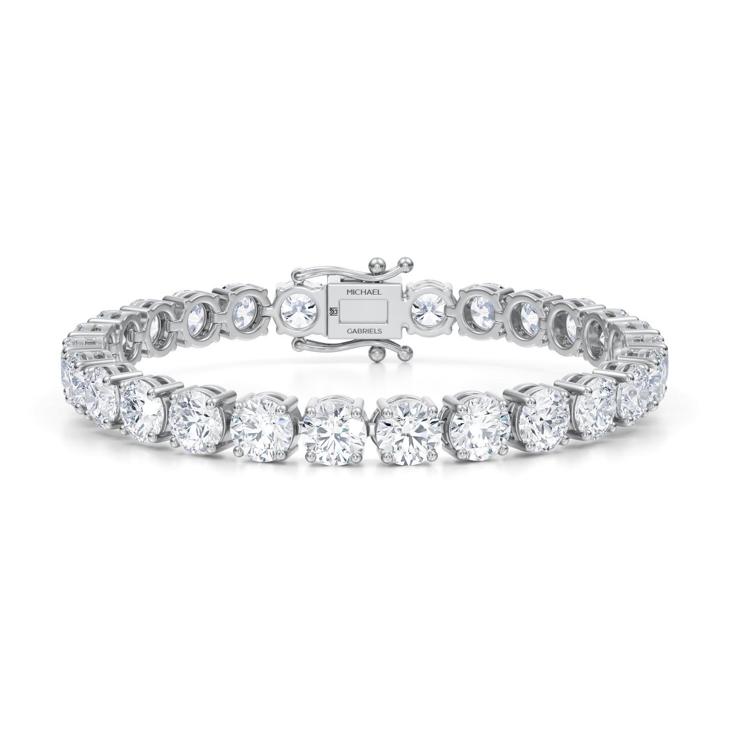 24 Carat Lab Grown Diamond Tennis Bracelet