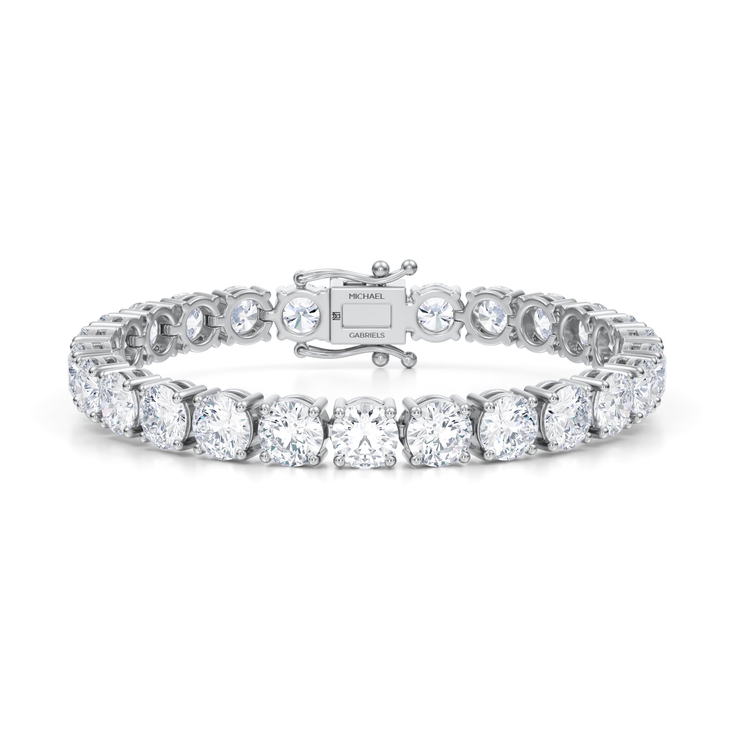 26 Carat Lab Grown Diamond Tennis Bracelet