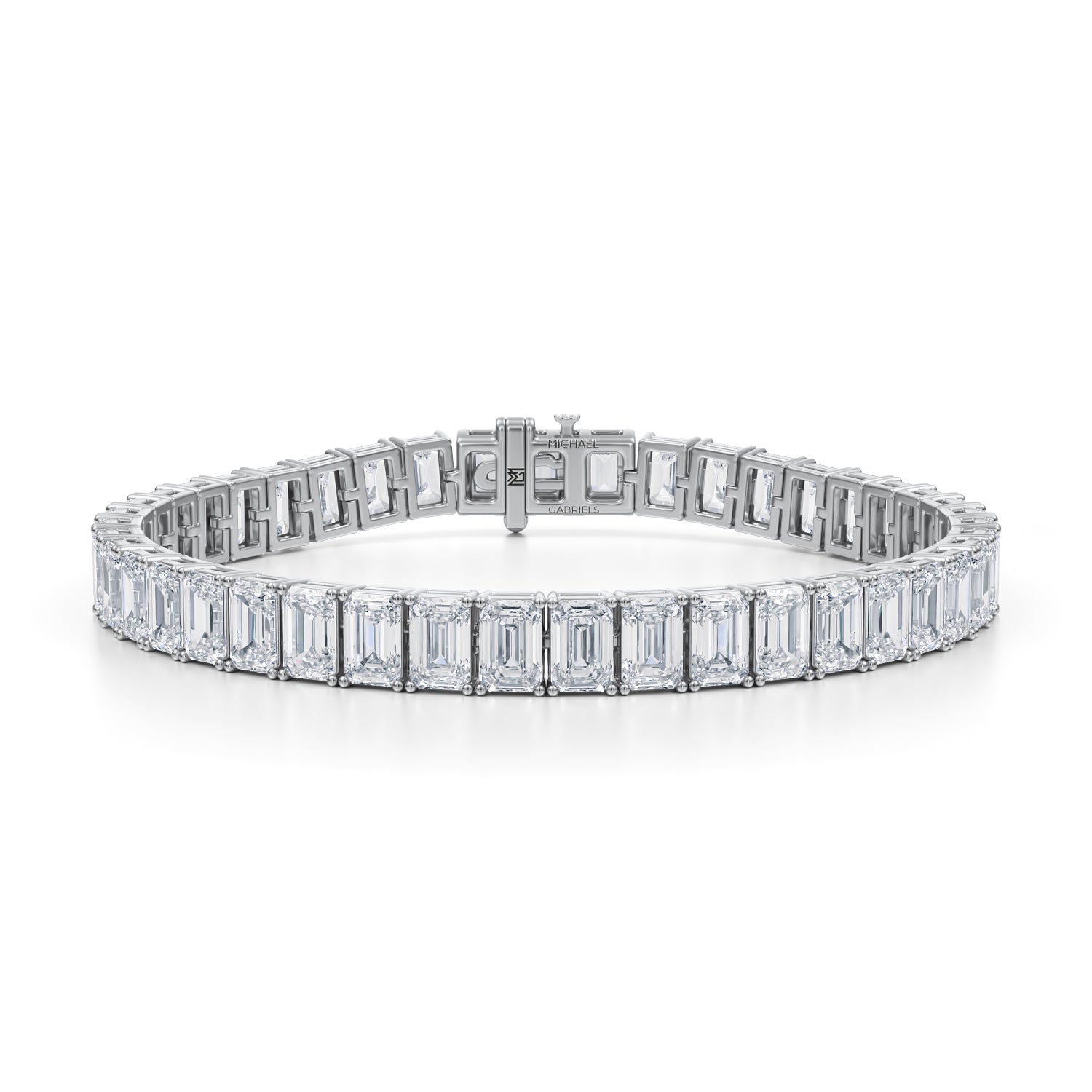 25 Carat Emerald Tennis Bracelet