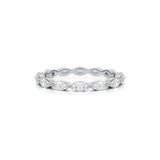 Marquise Single Shared Eternity Band