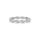 Twisted Diamond Ring