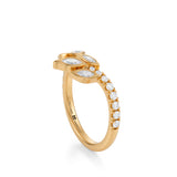 Vine Stackable Diamond Ring