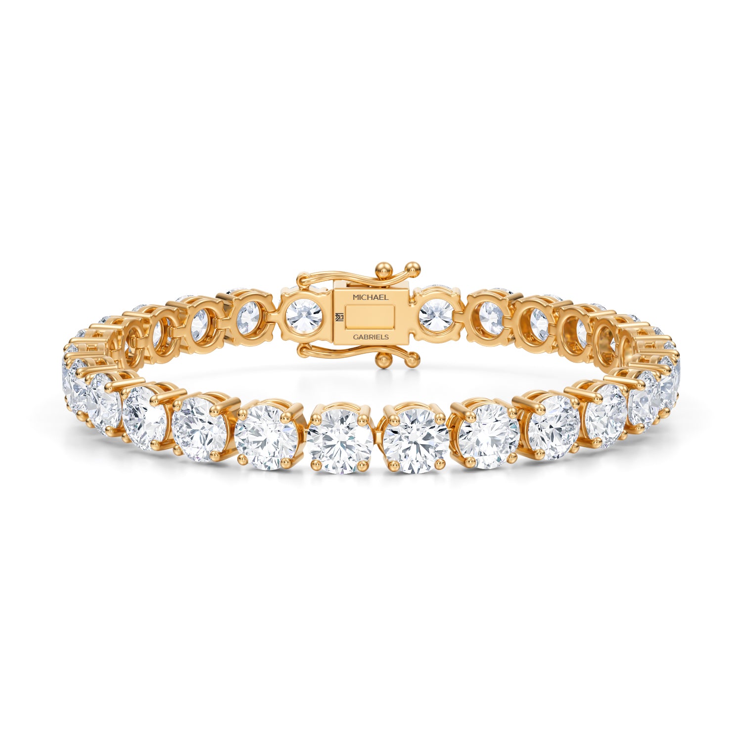 24 Carat Lab Grown Diamond Tennis Bracelet