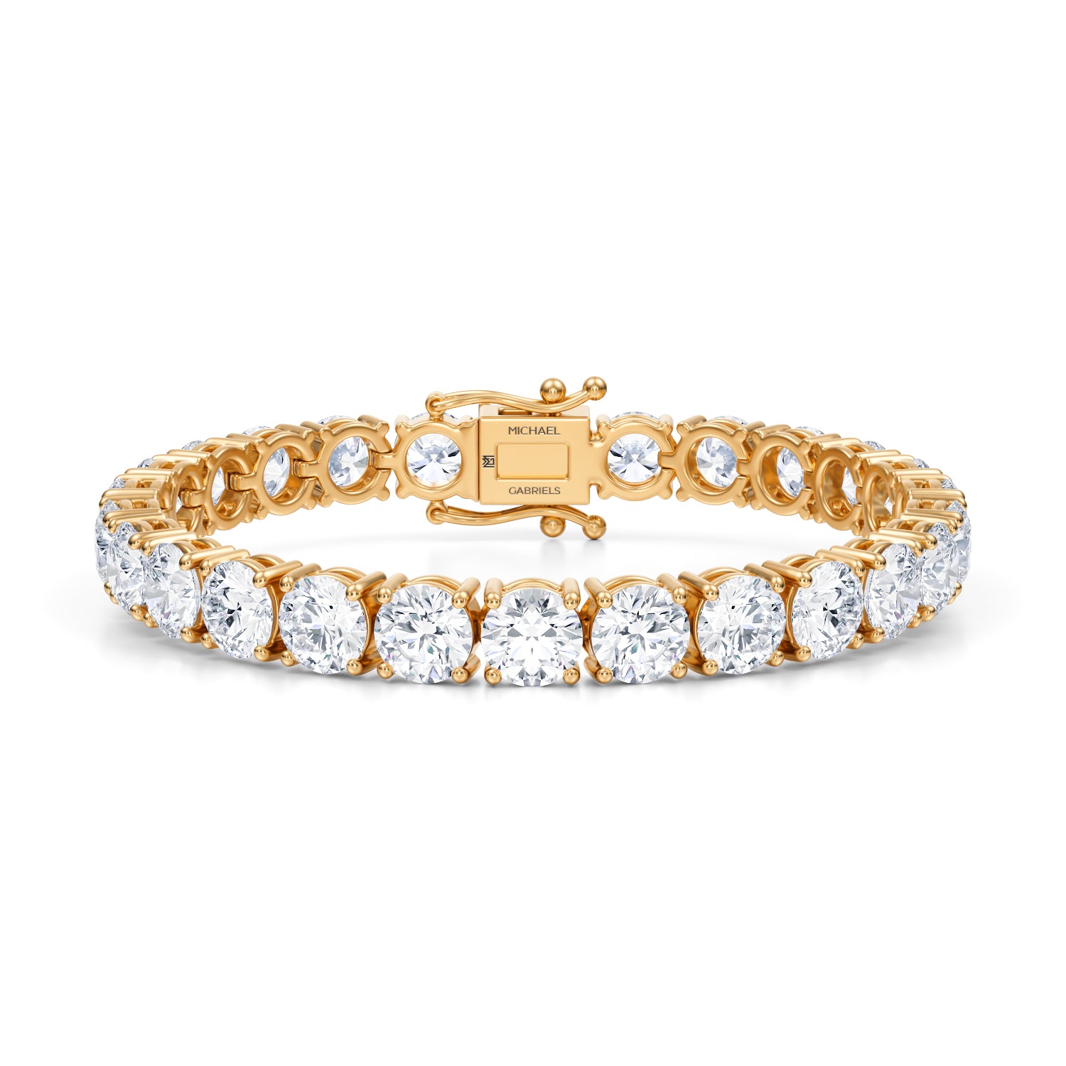 30 Carat Lab Grown Diamond Tennis Bracelet