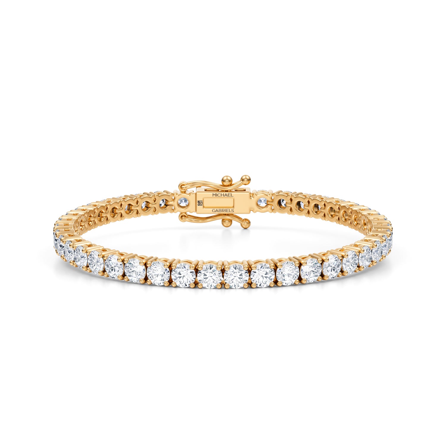 9 Carat Lab Grown Diamond Tennis Bracelet