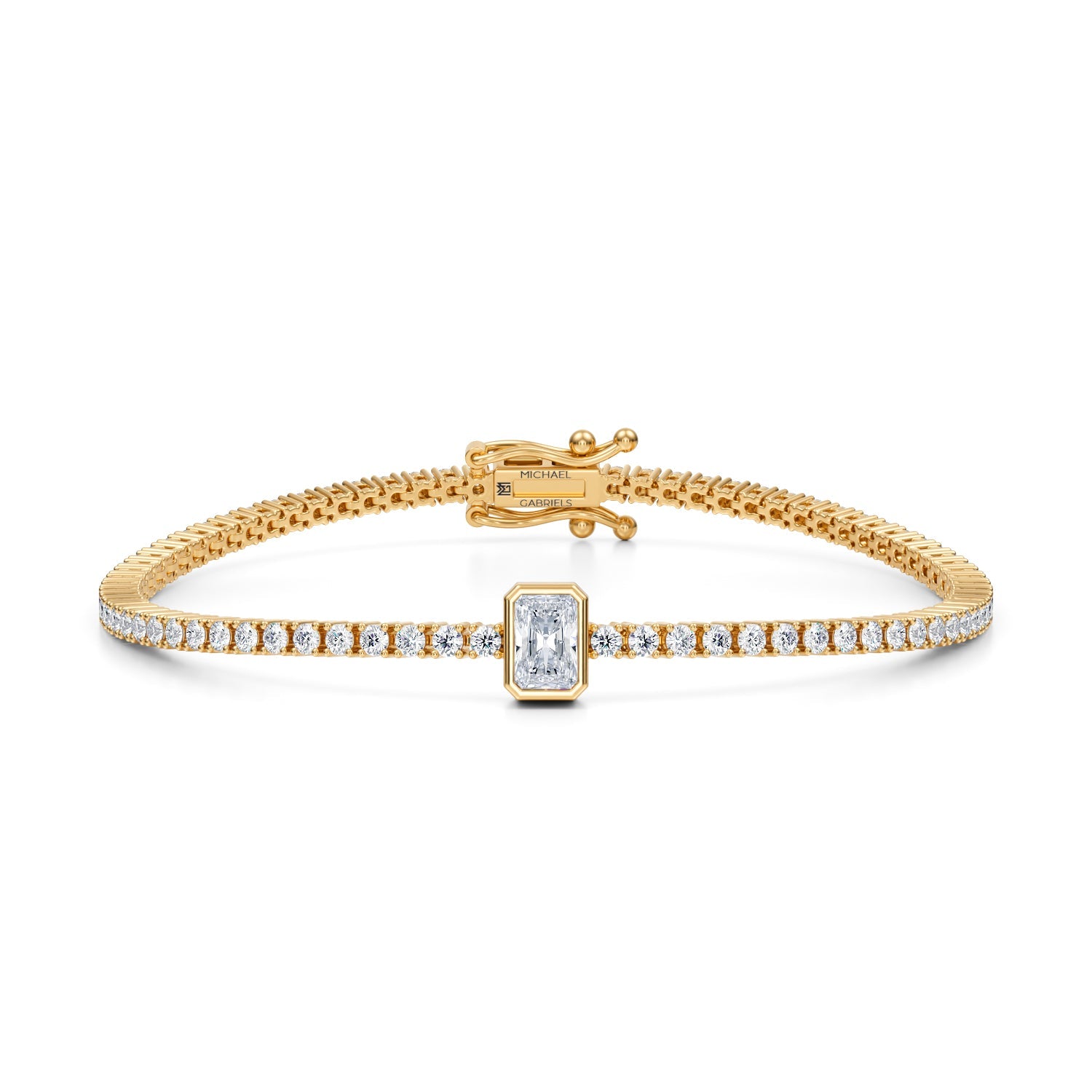 Radiant Single Station Tennis Bracelet