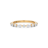 Single Shared Prong Round & Marquise Diamond Ring