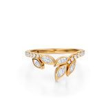 Vine Stackable Diamond Ring