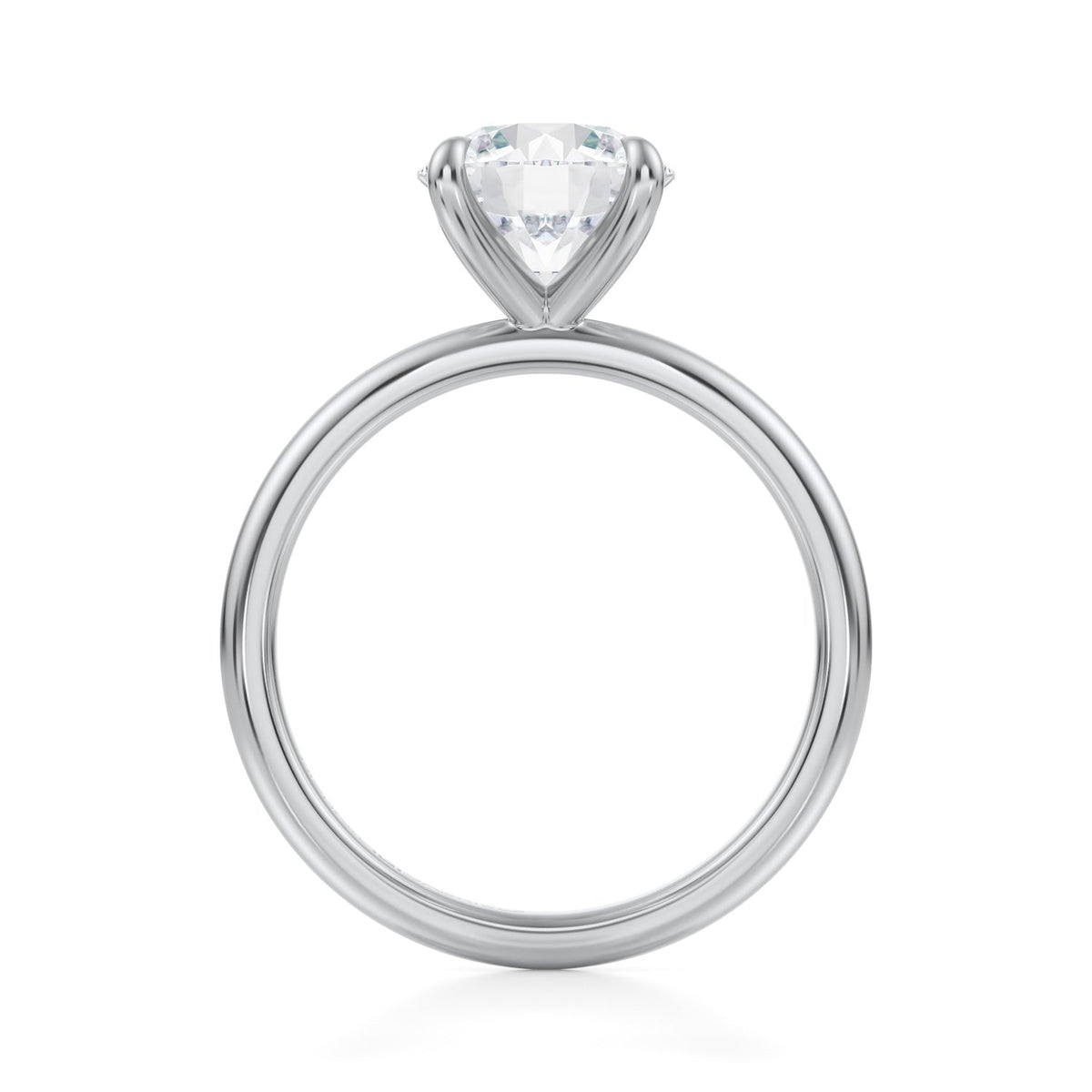 Classic Round Solitaire Ring (3.50 Carat F-VS1) 2/2 Deposit - Michael Gabriels