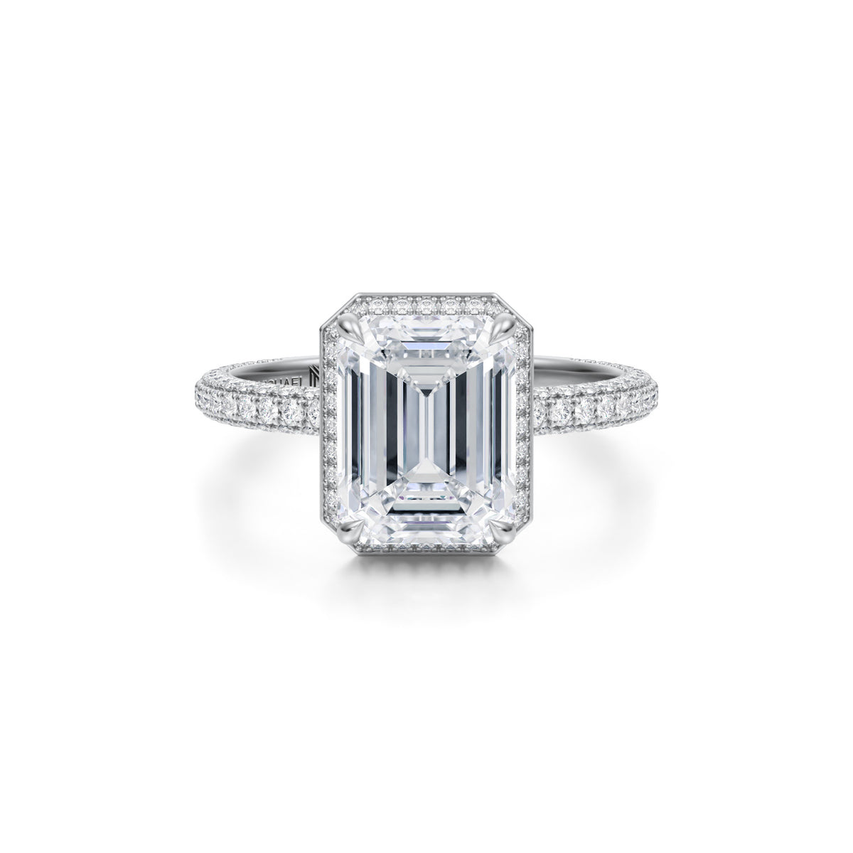 Emerald 3.64 D VVS2 MJ - Michael Gabriels