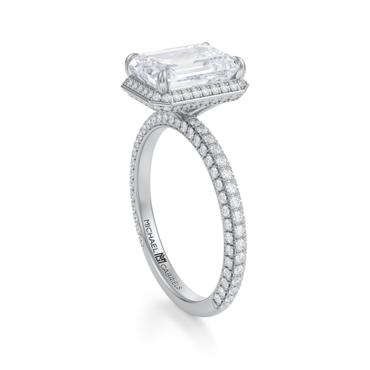 Emerald 3.64 D VVS2 MJ - Michael Gabriels