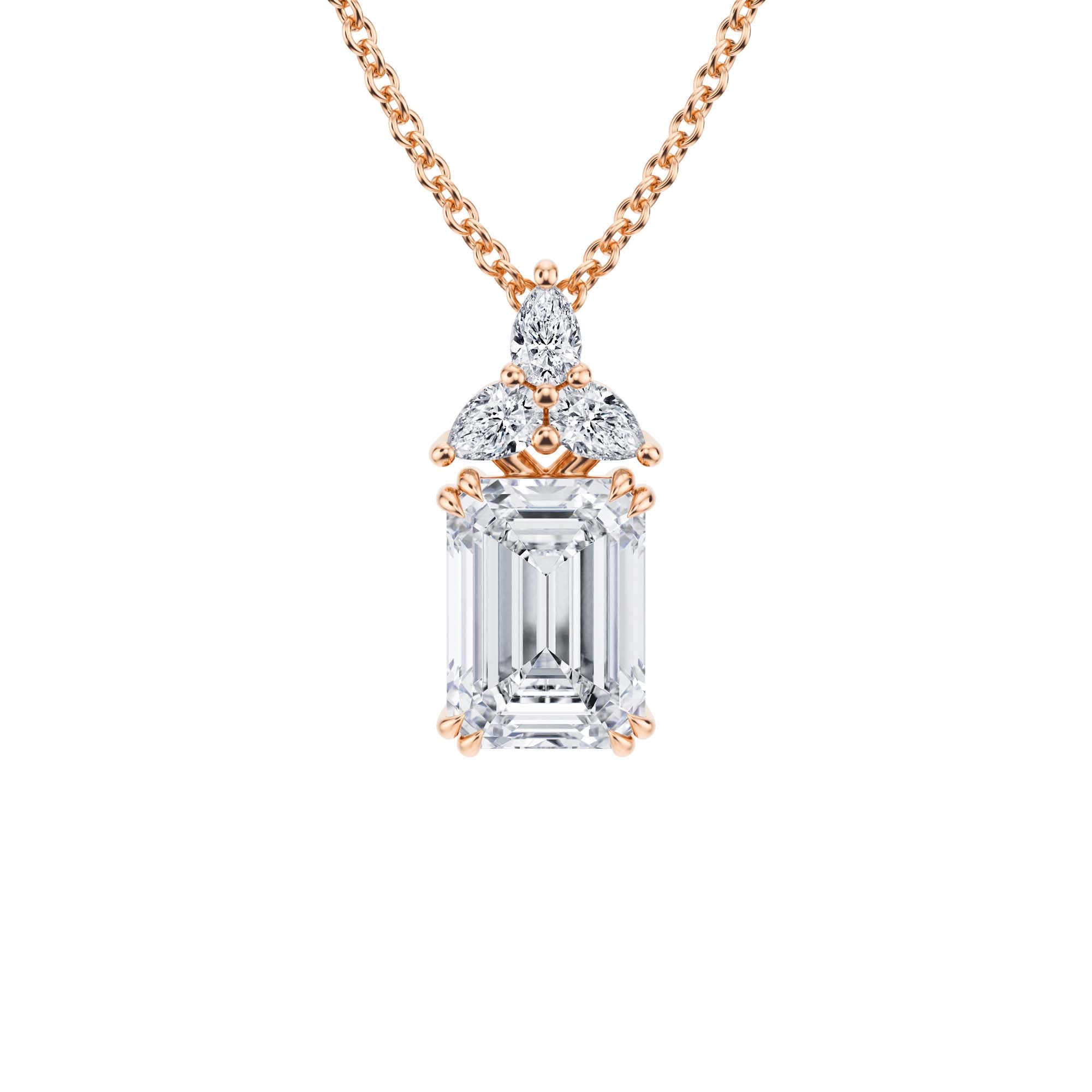 Emerald Fancy Shape Pendant - Michael Gabriels