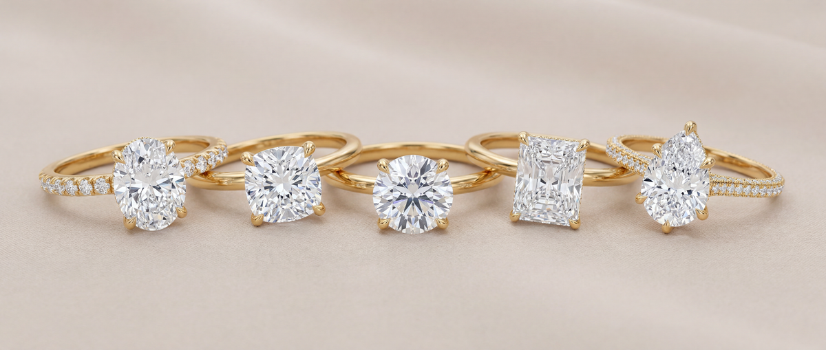 Image showing Lab Grown Diamond Engagement Ring Styles